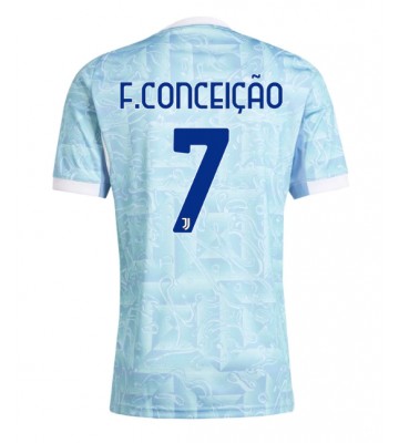 Juventus Francisco Conceicao #7 Bortatröja 2025-26 Kortärmad
